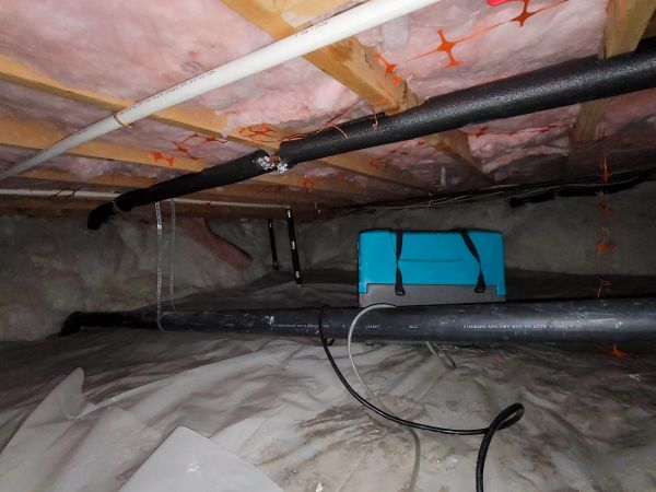 Crawl Space Water Remediation in West Bend