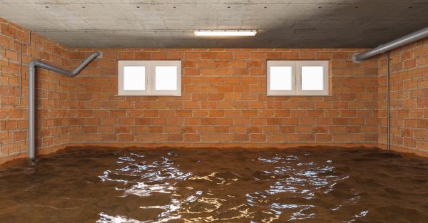 Basement Flood Repair in West Bend