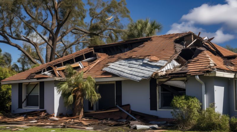 Storm Damage Repair detail